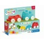 Clementoni - Jucarie educationala Soft Clemmy tren senzorial pentru dezvoltarea senzoriala si motorie a copiilor Clementoni - 1